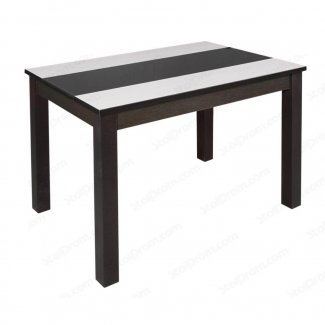 СТОЛ ОБЕДЕННЫЙ СО СТЕКЛОМ «BUONI» 