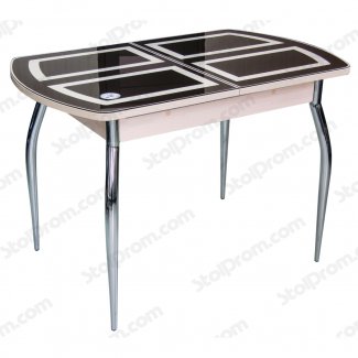 СТОЛ ОБЕДЕННЫЙ СО СТЕКЛОМ «АСТИ 01»