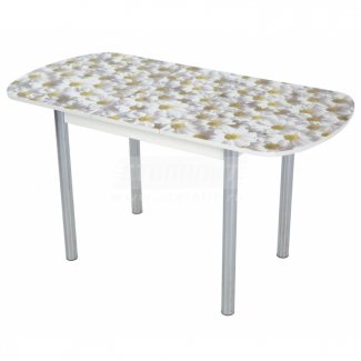 СТОЛ ОБЕДЕННЫЙ СО СТЕКЛОМ «ЕВРОПЕЙСКИЙ ФОТОПЕЧАТЬ» 