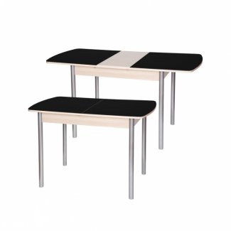 СТОЛ ОБЕДЕННЫЙ СО СТЕКЛОМ «ДИАМАНТ М24»  