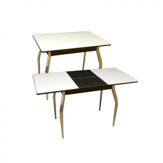 СТОЛ ОБЕДЕННЫЙ СО СТЕКЛОМ «АЛИОТ»  