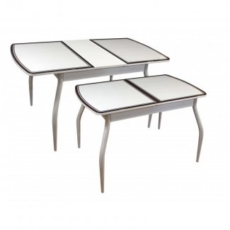 СТОЛ ОБЕДЕННЫЙ СО СТЕКЛОМ  «МАРКО»  