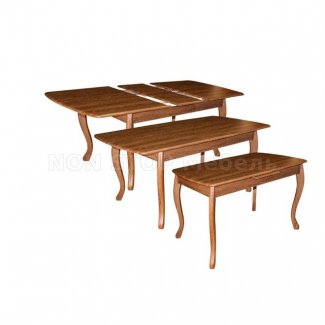 СТОЛ ОБЕДЕННЫЙ С ПЛАСТИКОМ «ОСКАР»  МДФ 