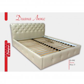 КРОВАТЬ БЕЗ ПОДЪЕМНИКА «ДИАНА ЛЮКС»     