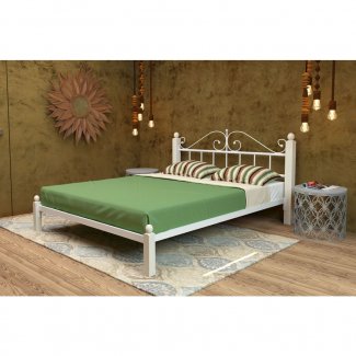 КРОВАТЬ ИЗ МЕТАЛЛА «ДИАНА  LUX»                                         