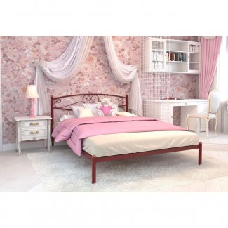 КРОВАТЬ ИЗ МЕТАЛЛА «КАРОЛИНА»                                           