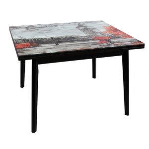 СТОЛ ОБЕДЕННЫЙ СО СТЕКЛОМ  «ЛОНДОН»  