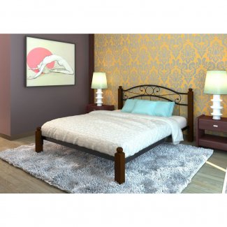 КРОВАТЬ ИЗ МЕТАЛЛА «НАДЕЖДА  LUX»                                          