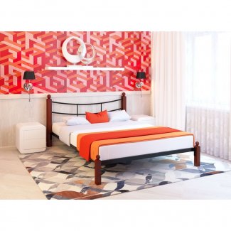 КРОВАТЬ ИЗ МЕТАЛЛА «СОФИЯ LUX»                                            