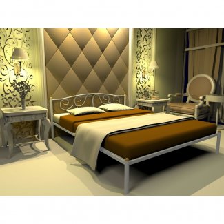 КРОВАТЬ ИЗ МЕТАЛЛА «АНГЕЛИНА»                                      