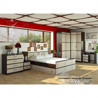 СПАЛЬНЯ МОДУЛЬНАЯ «САКУРА»